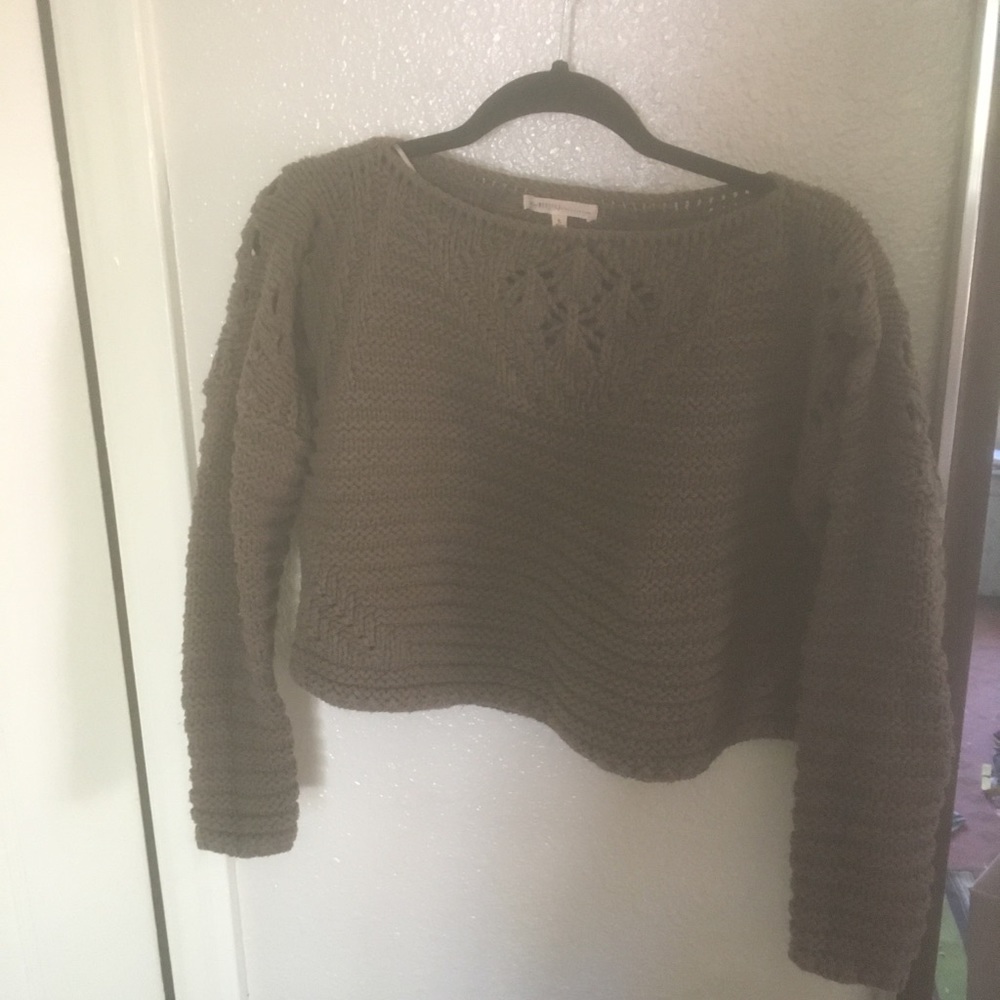 Cropped Bershka sweater
